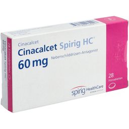 CINACALCET Spirig HC Filmtabl 60 mg 28 Stk