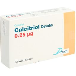 CALCITRIOL Devatis Weichkaps 0.25 mcg 100 Stk