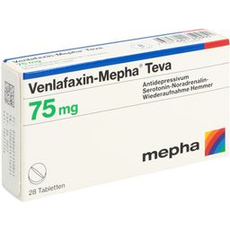 VENLAFAXIN Mepha Teva Tabl 75 mg 28 Stk