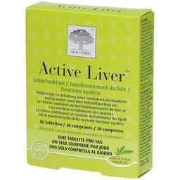 New Nordic Active Liver Tabletten – Mit Mariendistel, Artischocke & Cholin
