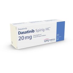 DASATINIB Spirig HC Filmtabl 20 mg 60 Stk