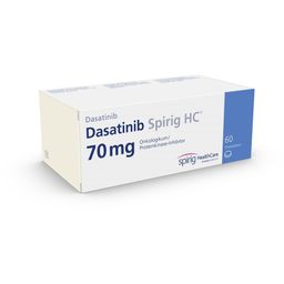 DASATINIB Spirig HC Filmtabl 70 mg 60 Stk