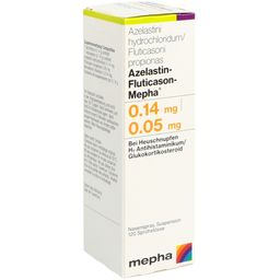 AZELASTIN FLUTICASON Mepha 0.14/0.05mg 23 ml