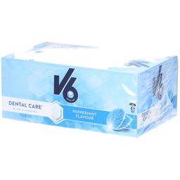 V6 Denthal Care Chewing-gum à la menthe poivrée