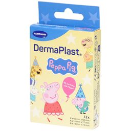 DermaPlast Peppa Pig wasserfeste Pflaster für Kinder