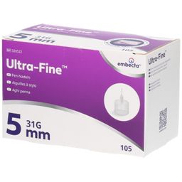 embecta Ultra-Fine™ Kanülen für Injektionsstifte, 31G, 5 mm