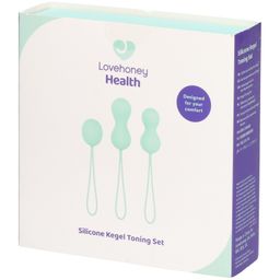 Lovehoney Health Kegel-Set zur Stärkung der Beckenbodenmuskulatur aus Silikon, 3 Größen