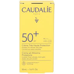 CAUDALIE Sonnencreme mit sehr hohem Lichtschutzfaktor LSF 50+ für das Gesicht, für empfindliche Haut
