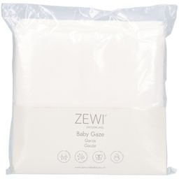 ZEWI Linges en gaze pour bébé, lot de 5, 60 x 60 cm, blancs