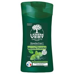 L'ARBRE VERT Douche 3 en 1 Menthe Fraîche
