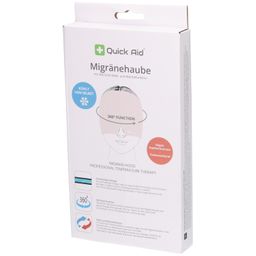 Quick Aid Migräne-Kopfhaube mit 360°-Warm-Kalt-Therapie, Einheitsgröße