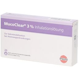 PARI MucoClear NaCl Inhal Lös 3 % hy n 20 Amp 4 ml