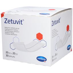 HARTMANN Zetuvit® Saugkompresse unsteril 20 x 20 cm
