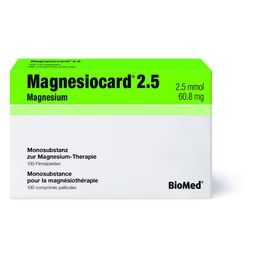 MAGNESIOCARD Filmtabl 2.5 mmol 100 Stk