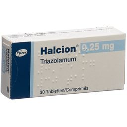 HALCION Tabl 0.25 mg 30 Stk