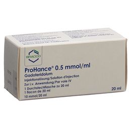 PROHANCE Inj Lös 10 mmol/20ml Durchstfl