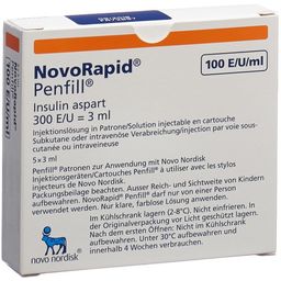 INSULIN NovoRapid Penfill 5 Patrone 3 ml