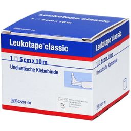 LEUKOTAPE® Classic Bande adhésive non-élastique 5 cm x 10 m Blanc