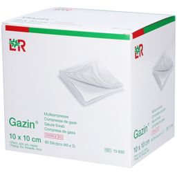 GAZIN Mullkompressen 10 x 10 cm 12-fach