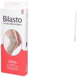 BILASTO Kniebandage je 2 Spiralfedern XL beige
