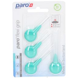 PARO Flexi Grip Brosses Interdentaires 5 mm Moyen Vert Cylindrique