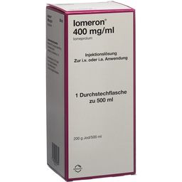 IOMERON Inj Lös 400 mg/ml 500ml Fl