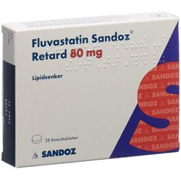 FLUVASTATIN Sandoz Ret Filmtabl 80 mg 28 Stk