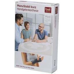 BORT ManuStabil® court Orthèse de poignet droit taille M noir