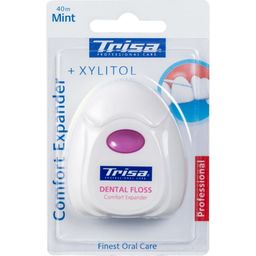 TRISA fil dentaire Confort expander saveur menthe