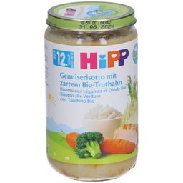 HiPP – Risotto légumes dinde bio dès 12 mois