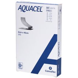 Aquacel Hydrofiber-Pflaster mit Verstärkung 2 cm x 45 cm