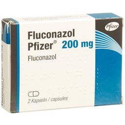FLUCONAZOL Pfizer Kaps 200 mg 2 Stk