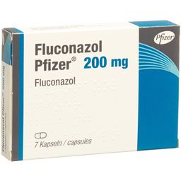 FLUCONAZOL Pfizer Kaps 200 mg 7 Stk