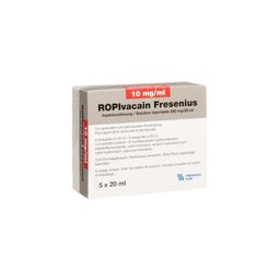 ROPIVACAIN Fresenius 10 mg/ml 20ml Amp 5 Stk