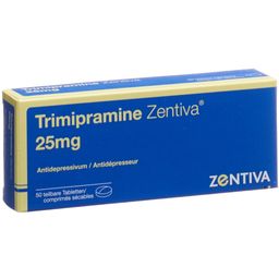 TRIMIPRAMINE Zentiva Tabl 25 mg 50 Stk
