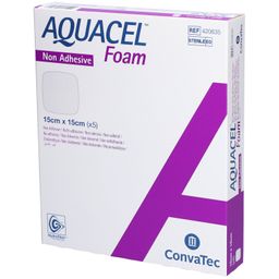 AQUACEL™ Foam nicht haftender Verband 15x15 cm