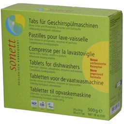 Sonett Geschirrspültabs Chlor- und parfümfrei