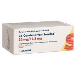CO-CANDESARTAN Sandoz Tabl 32/12.5 mg 98 Stk