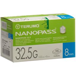 TERUMO® NANOPASS® 32.5G 0,22 x 8 mm