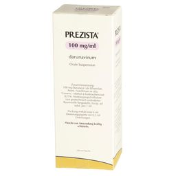 PREZISTA Orale Suspension 100 mg/ml Fl 200 ml