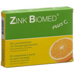 ZINK BIOMED PLUS C comprimés à sucer