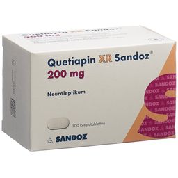 QUETIAPIN XR Sandoz Ret Tabl 200 mg 100 Stk
