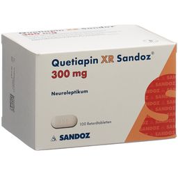 QUETIAPIN XR Sandoz Ret Tabl 300 mg 100 Stk