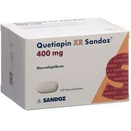 QUETIAPIN XR Sandoz Ret Tabl 400 mg 100 Stk