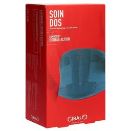 GIBAUD Lombogib Double Act ceinture lombaire 26 cm taille 3 bleu