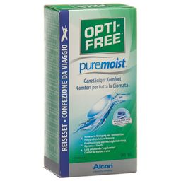 OPTI-FREE® PureMoist® - Confort tout au long de la journée - Nettoyage et décontamination avancés