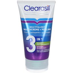 CLEARASIL® Reinigungscreme + Peeling 3 in 1