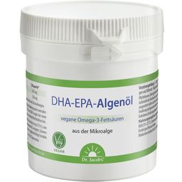 Dr. Jacob's DHA-EPA huile d'algues aux acides gras oméga-3 vegan