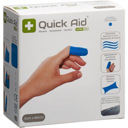 QUICK AID Latexfreie Pflaster blau 6 x 460 cm