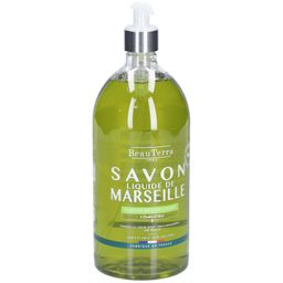 BeauTerra Savon Liquide de Marseille - Menthe Citron 1L